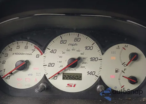 2003 Honda Civic Si из США, поврежденный, VIN SHHEP33533U401380